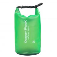 Водонепроницаемый мешок Ocean Pack Outdoor Sport 2 л (цвет зеленый)