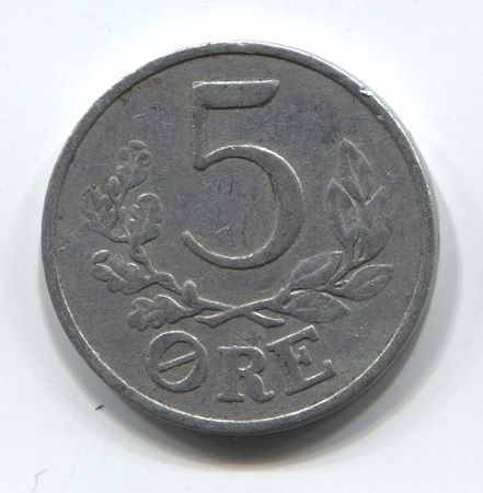 5 эре 1941 года Дания