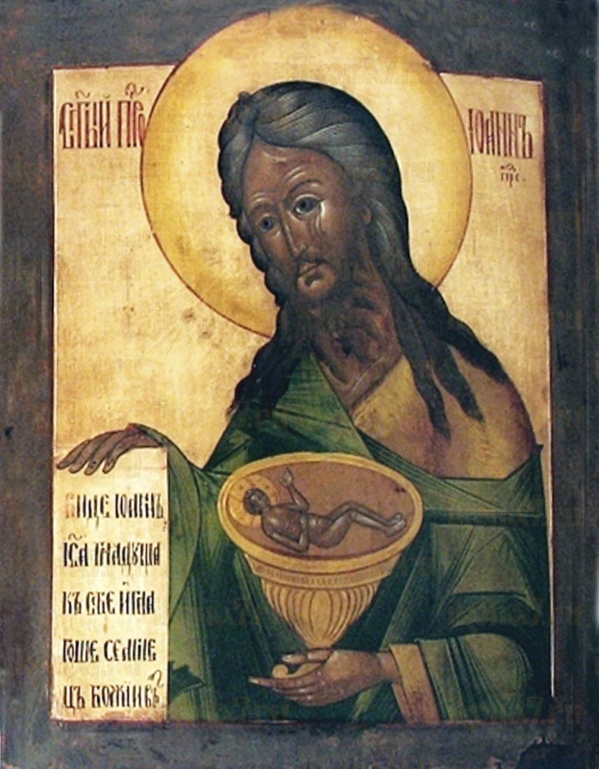 Икона Иоанн Предтеча (Креститель)