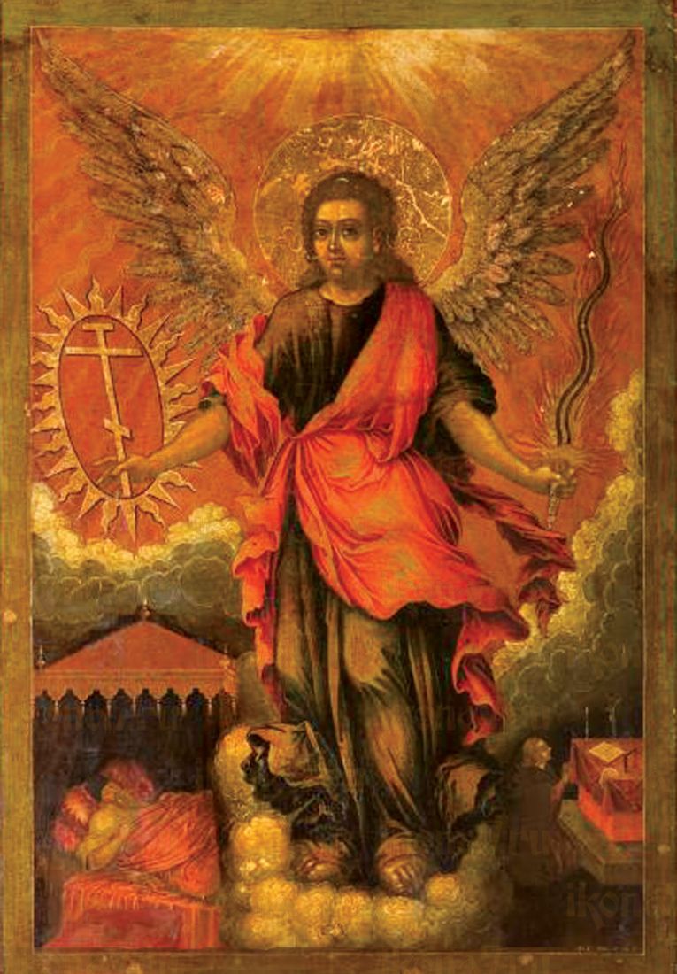 Икона Ангел Хранитель (17 век)