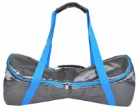 Сумка для гироскутера 10" - 10.5" Серая (Голубые ручки)