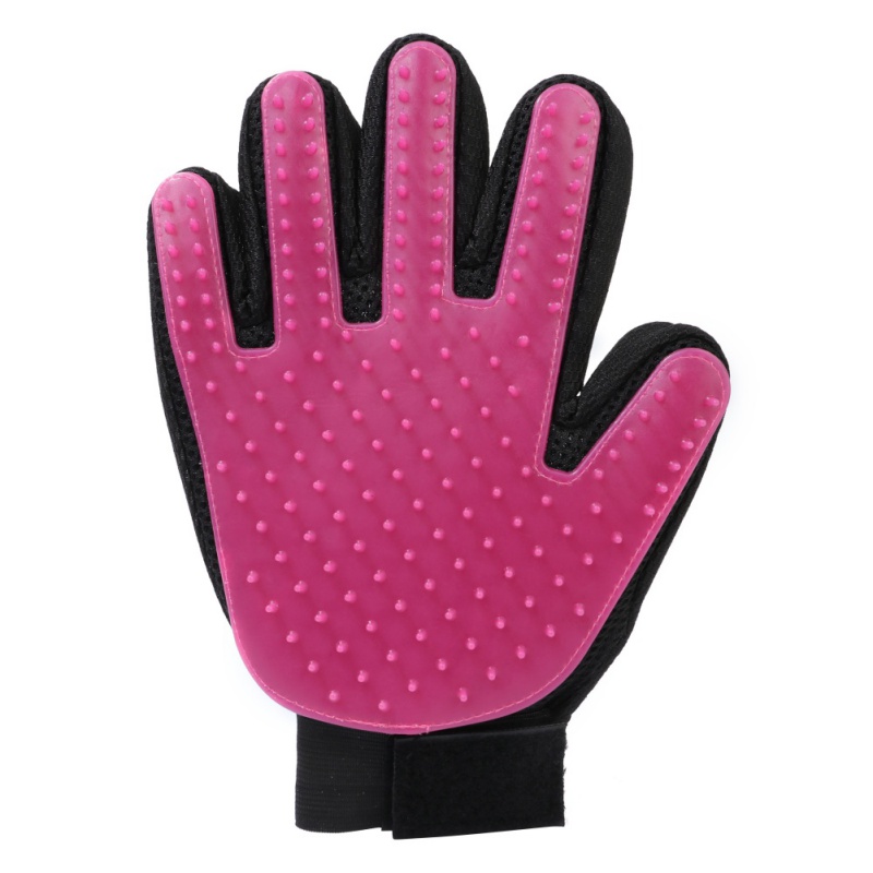 Перчатка Для Вычёсывания Шерсти True Touch, Цвет Фиолетовый