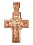 Крупный позолоченный православный крест (арт. 788090)