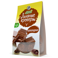 Льняные крекеры шоколад