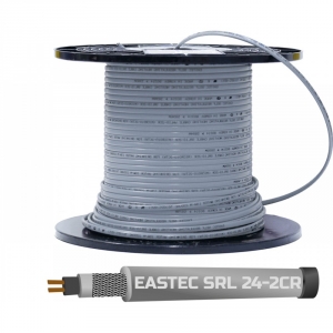 Греющий кабель Eastec SRL 24-2 CR, 24Вт/м с экраном