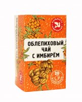 Чай зеленый "Облепиховый" с имбирем 20 пакетиков