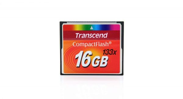 Карта памяти transcend compact flash 16 гб