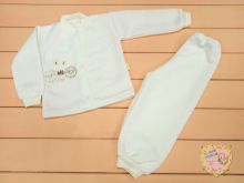 Костюм: кофта, штаны dV-KS013-KP (капитон белый)