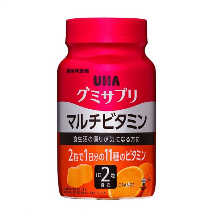 UHA Мультивитамины со вкусом Апельсина, 30 дней