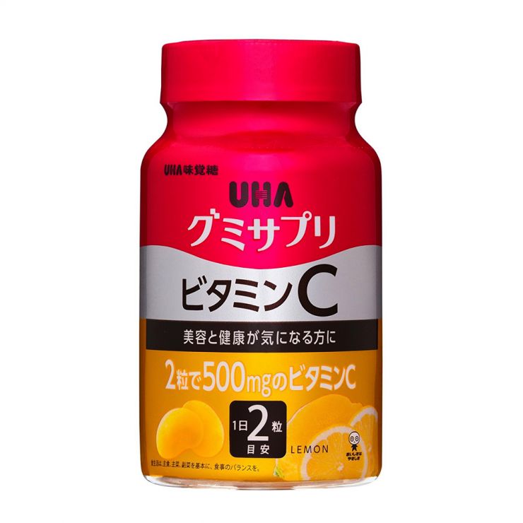 UHA Витамин С со вкусом Лимона, 30 дней
