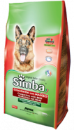 SIMBA DOG корм для взрослых собак, с говядиной, 10 кг