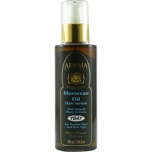 Аргановое масло - серум для волос (марокканское масло), Aroma Dead Sea (Арома Дэд Си) 100 мл