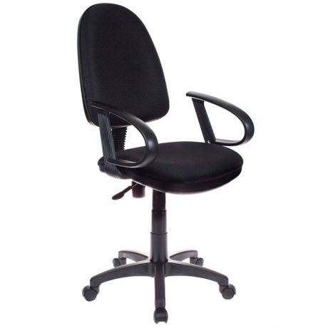 Кресло для компьютера Бюрократ CH-300/Black ткань черная JP-15-2