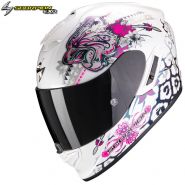 Шлем Scorpion EXO-1400 Air Toa, Бело-розовый