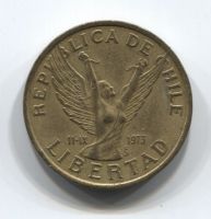 10 песо 1982 года Чили