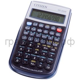 Калькулятор Citizen SRP-260 инж.8+2 165 функций
