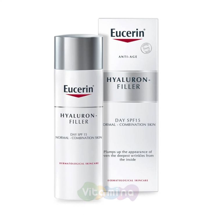 Eucerin Hyaluron-filler Крем для дневного ухода за нормальной и комбинированной кожей , 50 мл