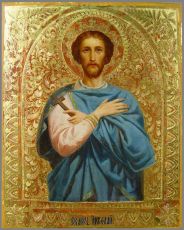 Икона Николай Севастийский  мученик (рукописная)