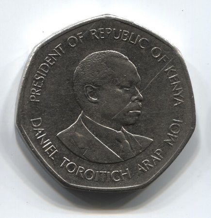 5 шиллингов 1994 года Кения