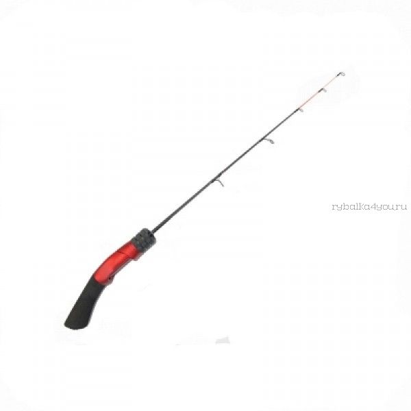 Зимняя удочка Kaida Skyrocket soft 45 см изогнутая красная ручка (Артикл : SKYROCKET-4505)