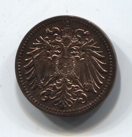 1 геллер 1914 года Австрия UNC