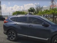 Багажник на Honda CR-V 2012-17 / 2019-..., Turtle Air 3, аэродинамические дуги (черный цвет)