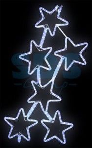 Фигура (дюралайт) ''Созвездие'' 55*100см, белый/синий, IP44 Neon-Night 501-355