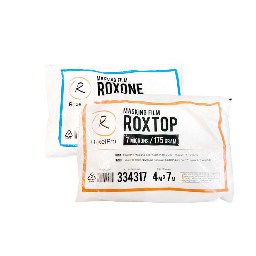 RoxelPro Маскирующая плёнка ROXTOP 7 микрон, 4х7