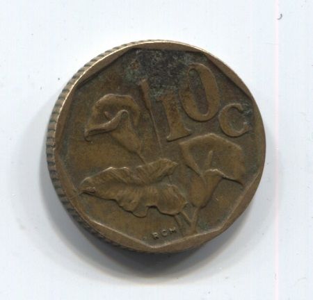 10 центов 1994 года ЮАР