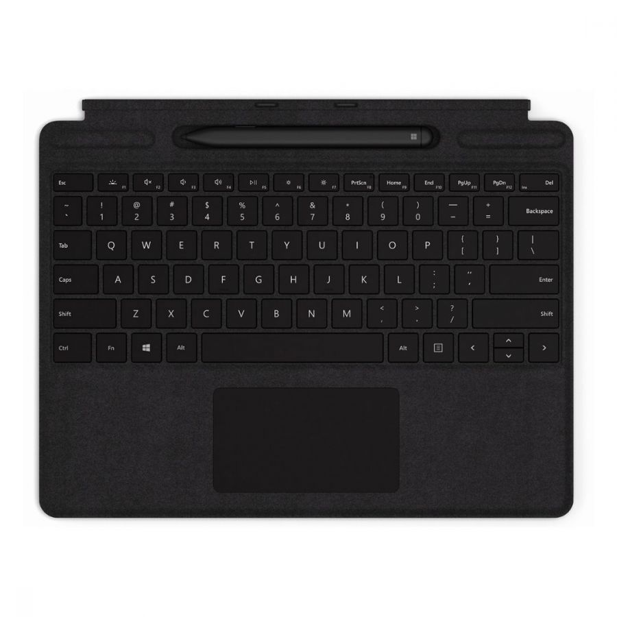 Клавиатура Microsoft Surface Pro X/8/9 Signature Keyboard Alcantara (Black) with Slim Pen