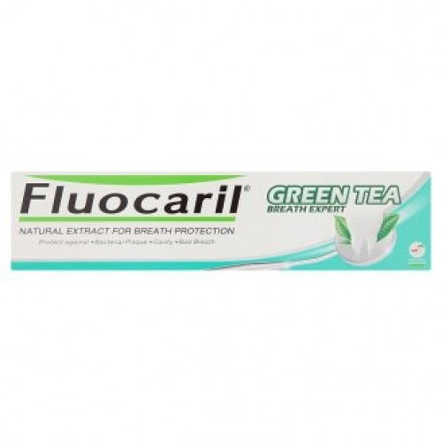 Тайская зубная паста освежающая Fluocaril Green Tea 160 гр