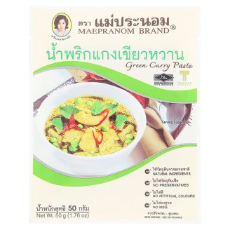 Тайская паста Зеленый Карри Mae Pranom Brand 50 гр