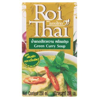Зеленый Карри готовый тайский суп Roi Thai Green Curry Soup 250 мл