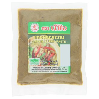 Зеленый Карри - готовая паста Нам Jai 100 гр