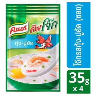 Тайская рисовая каша Кхао Том с креветками Knorr 4 пакета по 35 гр