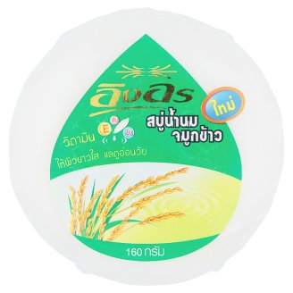 Тайское безсульфатное мыло на рисовом молочке 160 гр