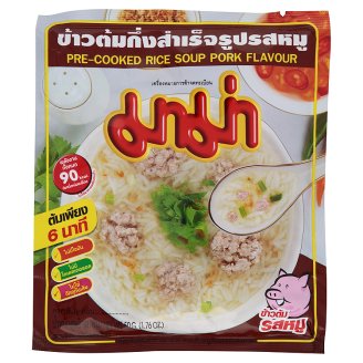Тайский рисовый суп со свининой Mama 50 гр
