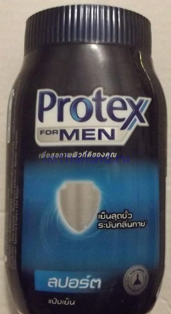 Охлаждающий тальк для тела с "мужским" приятным ароматом Protex 50гр