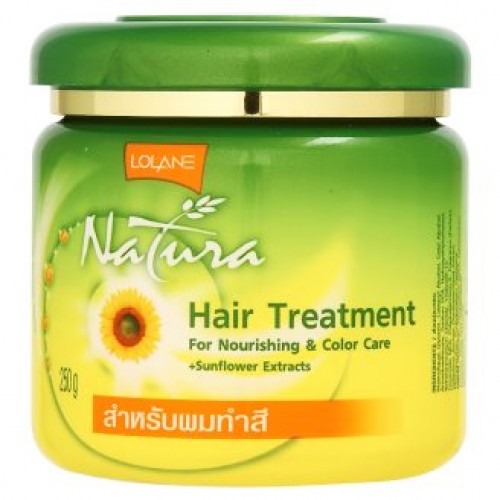 Тайская маска для волос Защита Цвета Hair Treatment  Lolane Natura Sunflower 250 гр