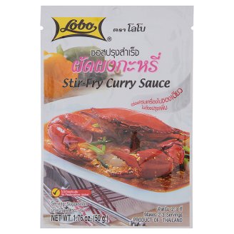 Карри соус для жарки Lobo Stir Fry Curry Sauce 50 гр
