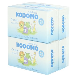 Детское мыло увлажняющее с кремом Kodomo Original with Moisturizer Baby Soap 75 гр x 4 шт