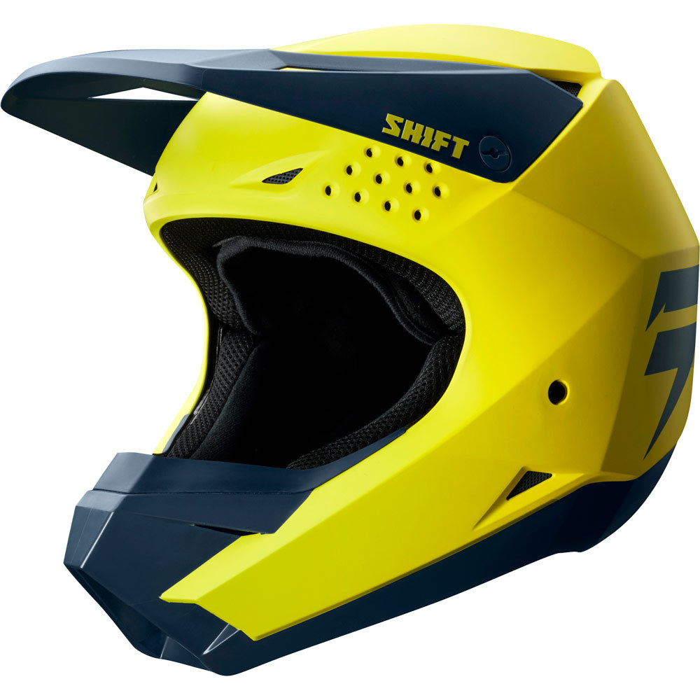Shift - 2020 Whit3 Yellow/Navy шлем, сине-желтый