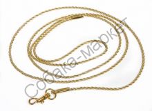 Поводок с карабином  O'Cabot Chic Франция (2,5 мм 125см)