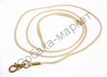 Поводок с карабином  O'Cabot Chic Франция (4 мм 125см)