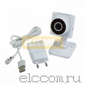 Беспроводная камера WiFi Smart 1. 0Мп (720P), объектив 3. 6 мм. , ИК до 10 м.
