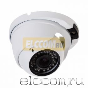 Купольная уличная камера IP 2. 1Мп Full HD (1080P), объектив 2. 8- 12 мм. , ИК до 30 м. , PoE + Звук