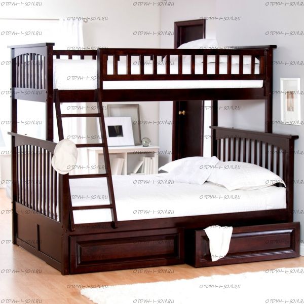 Двухъярусные кровати для взрослых - купить 2-х ярусную кровать для взрослых в Санкт-Петербурге