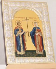 Икона Константин и Елена равноапостольные (18х24см)
