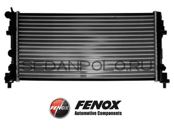 Радиатор охлаждения основной FENOX Volkswagen Polo Sedan/Rapid