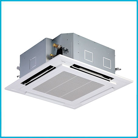 Монтаж кассетного кондиционера 8-10 кВт